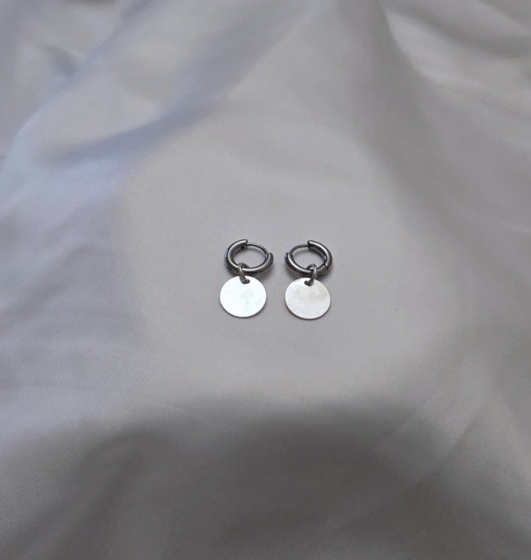 Caroline - Boucles d’oreille médaillons