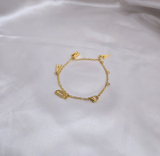 Ariane - Bracelet charms personnalisé